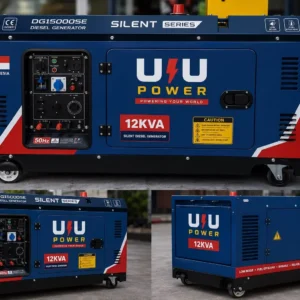 UIU Power DG15000SE 12 KVA Silent Diesel Generator